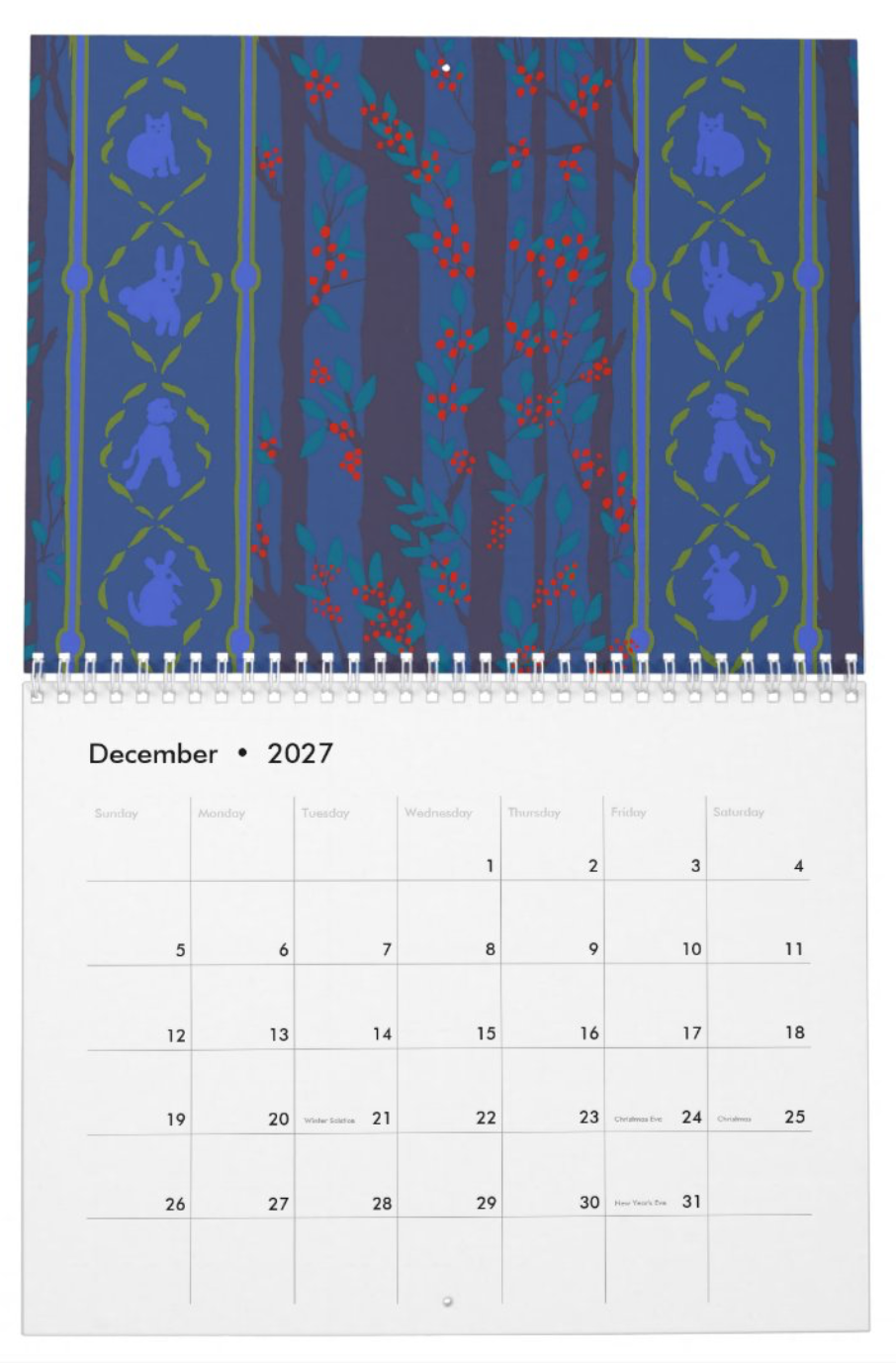 2027 Deirdre Tanton Art Calendar