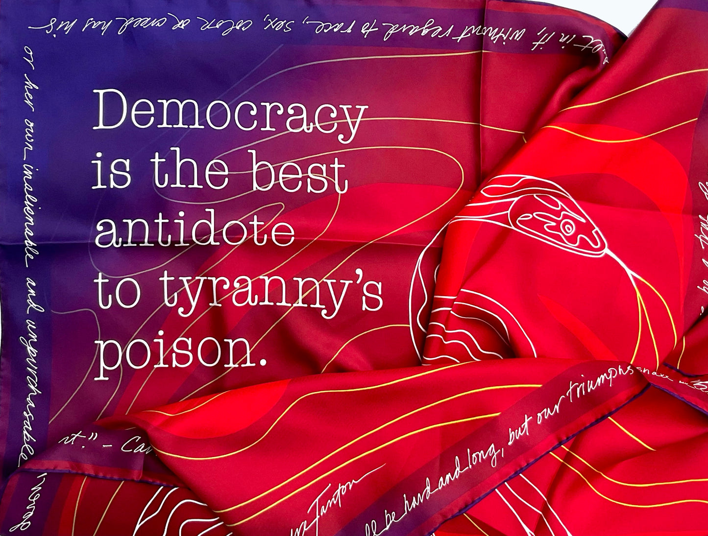 1 Resistance Scarf - Year of the Snake