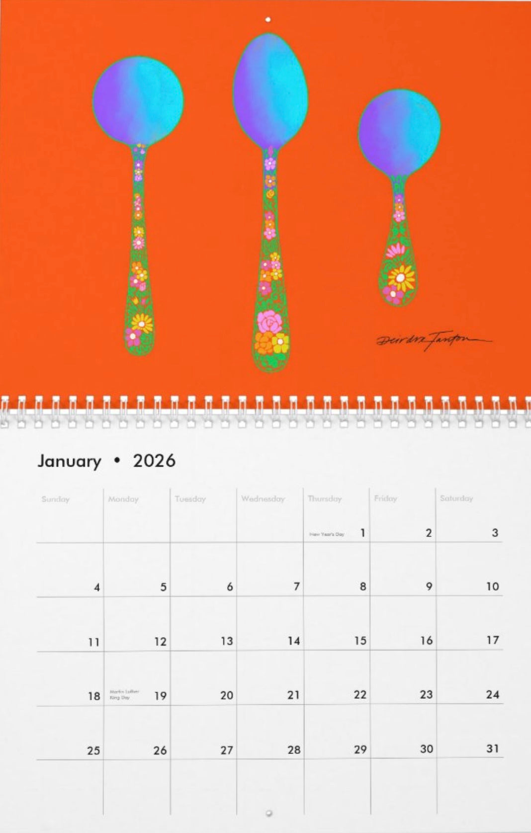 2026 Art Calendar