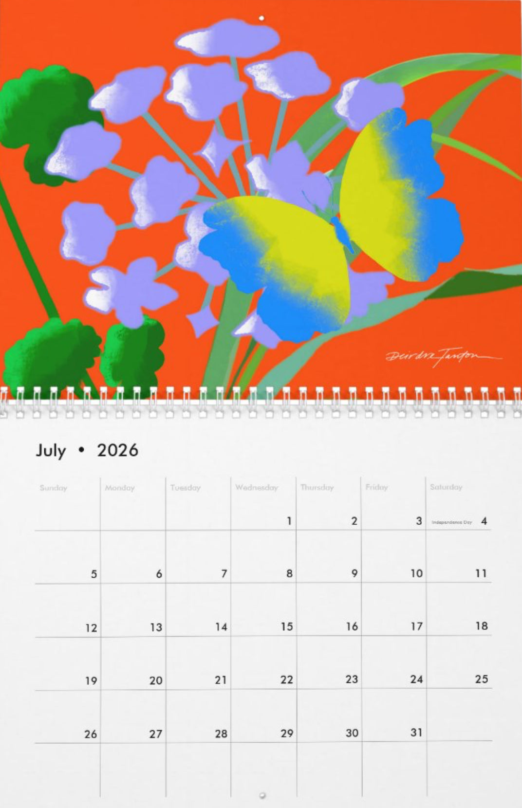 2026 Art Calendar