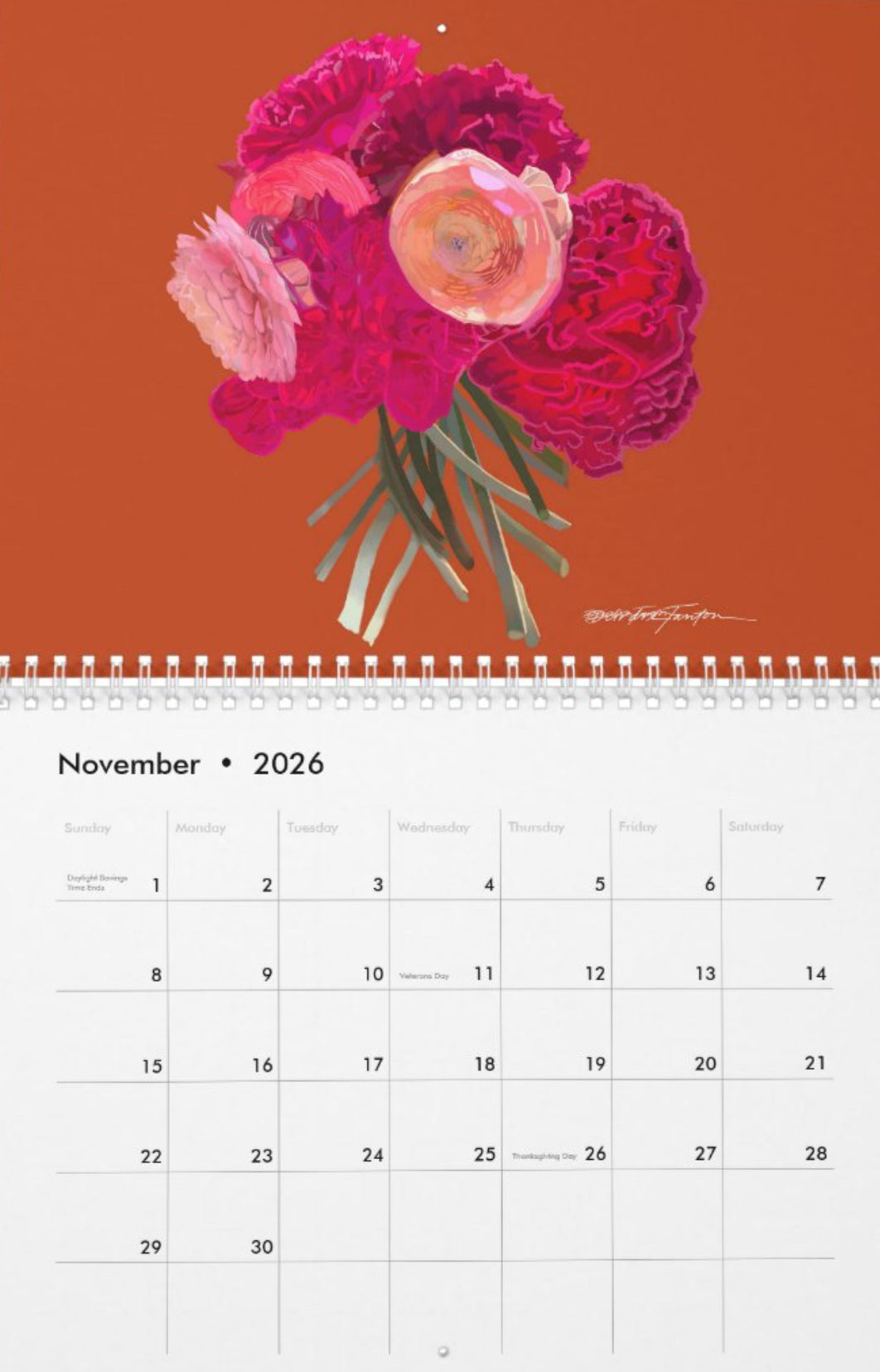 2026 Art Calendar