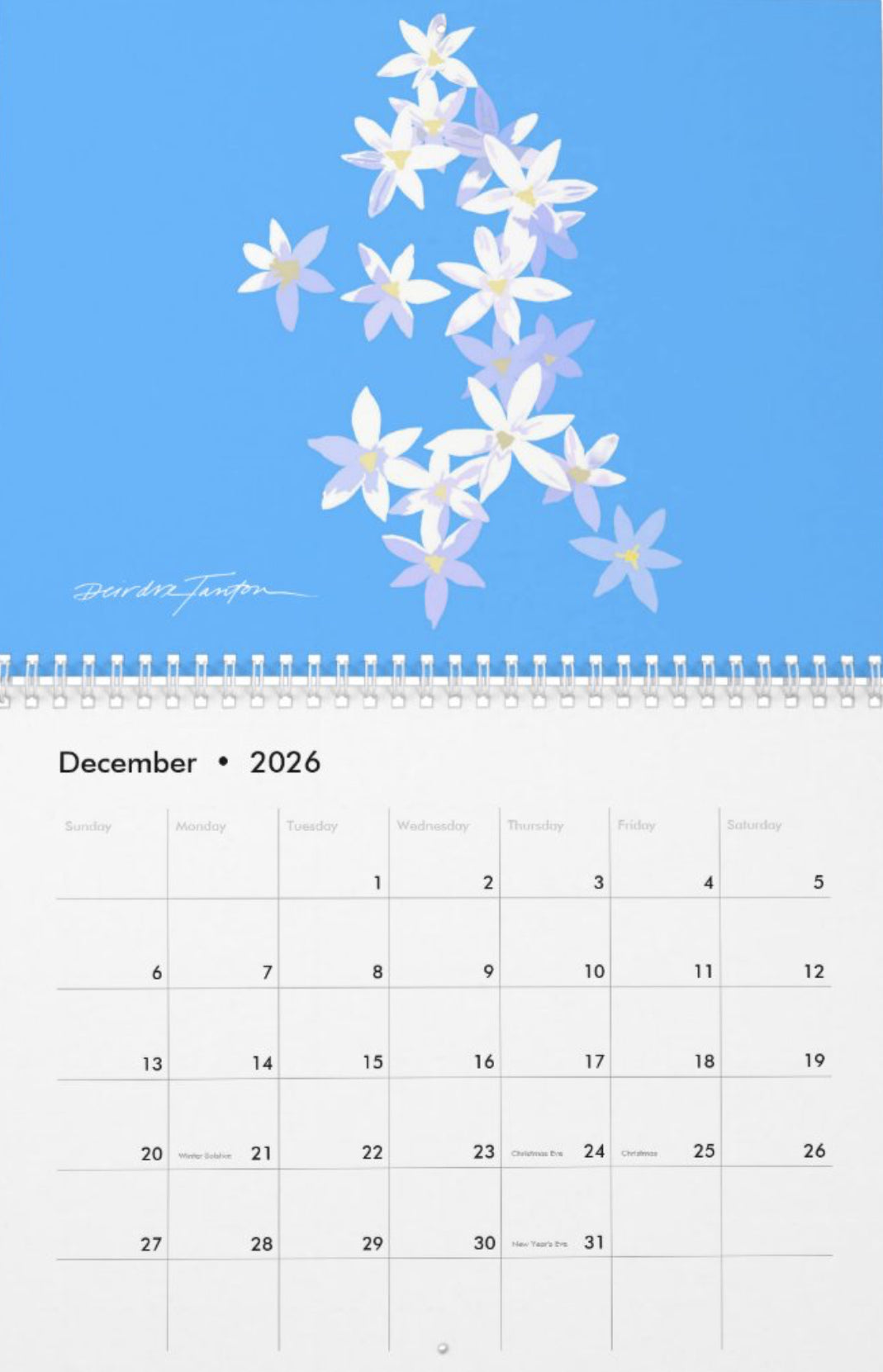 2026 Art Calendar