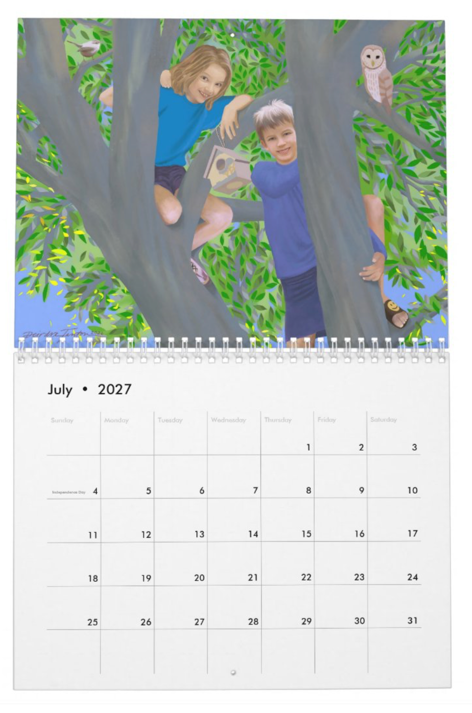 2027 Deirdre Tanton Art Calendar