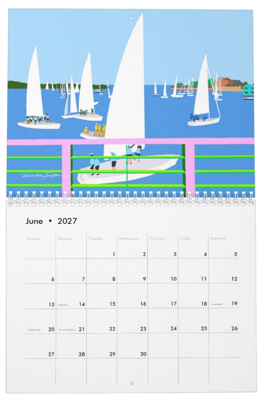 2027 Deirdre Tanton Art Calendar