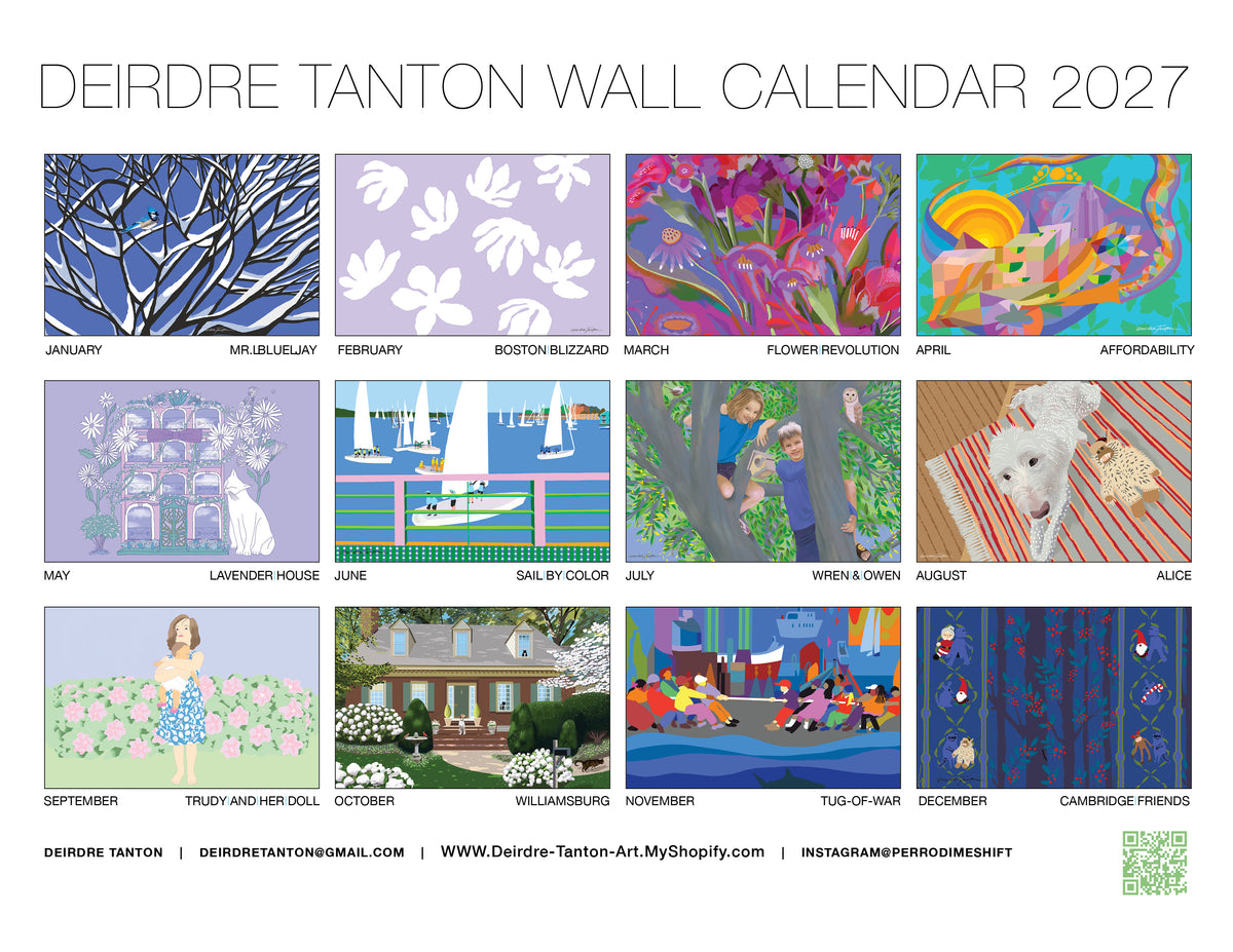 2027 Deirdre Tanton Art Calendar