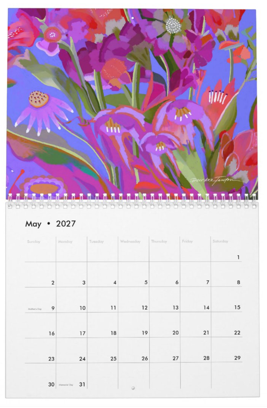 2027 Deirdre Tanton Art Calendar