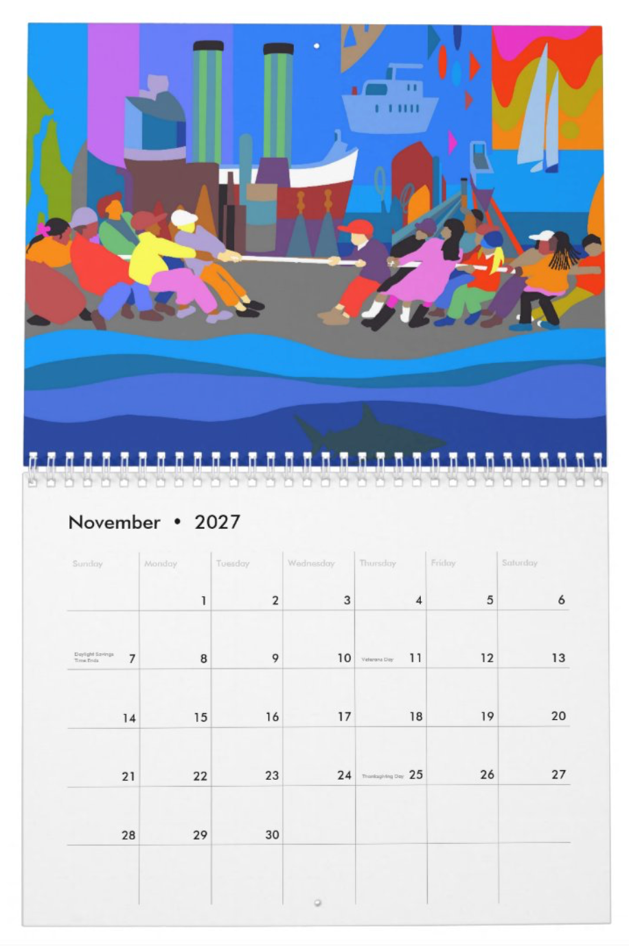 2027 Deirdre Tanton Art Calendar