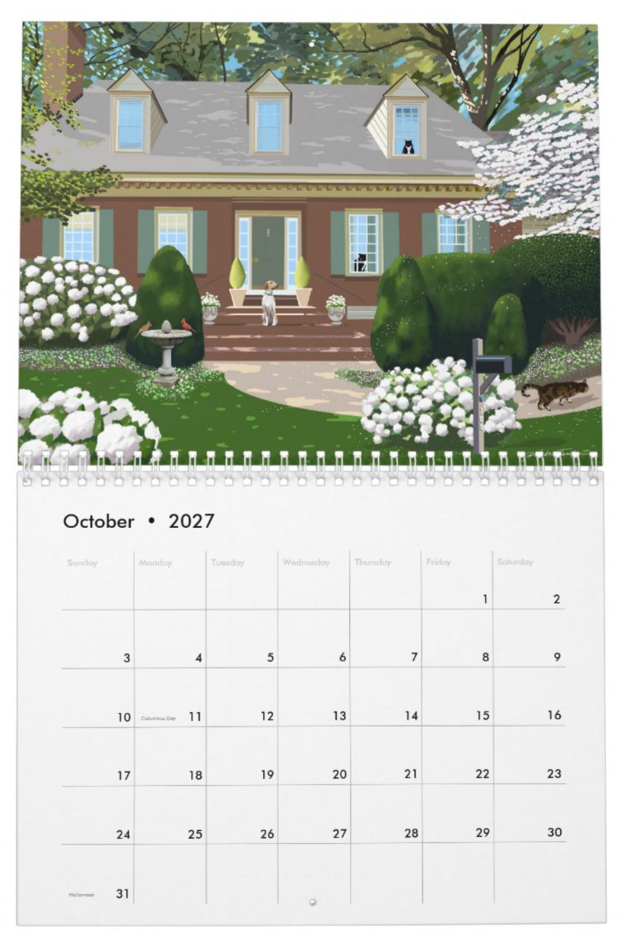 2027 Deirdre Tanton Art Calendar